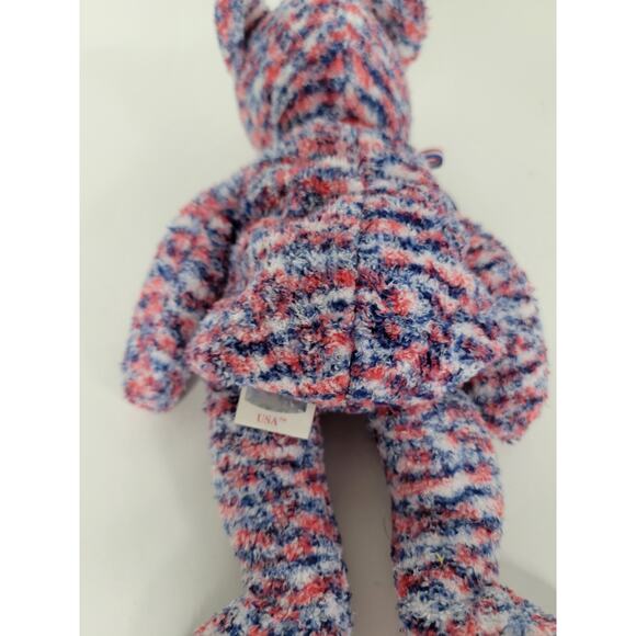 Vintage 2000 TY Beanie Babies Red, White, and Blue USA NO HANG TAG - Picture 4 of 6